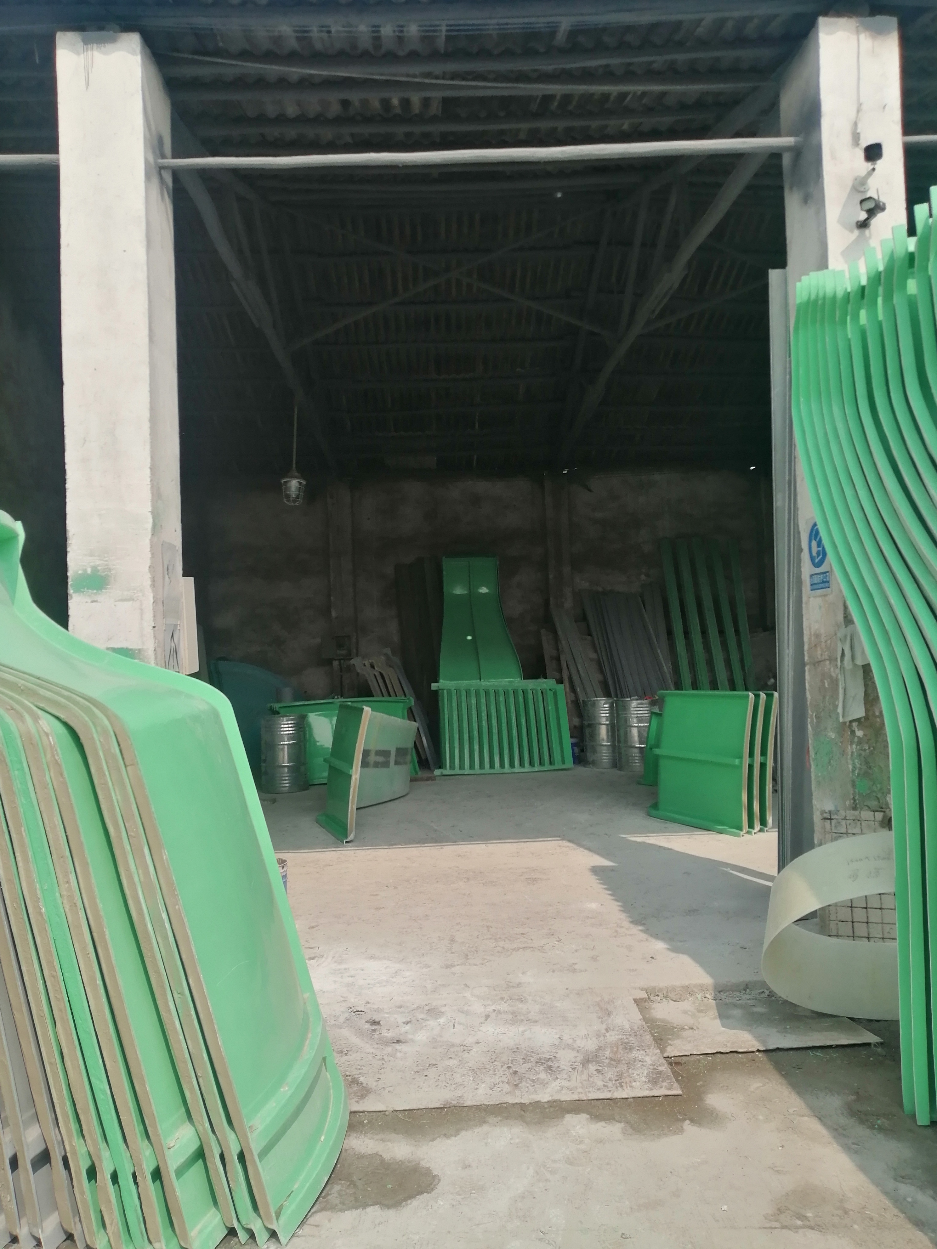 冷却塔生产现场